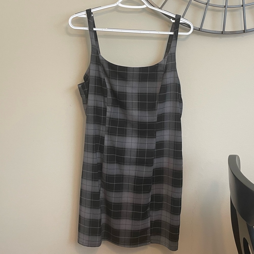 Checkered Mini Dress